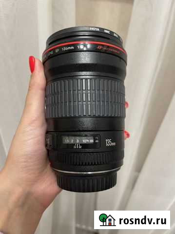 Объектив Canon 135 mm 2.0 Краснодар - изображение 1