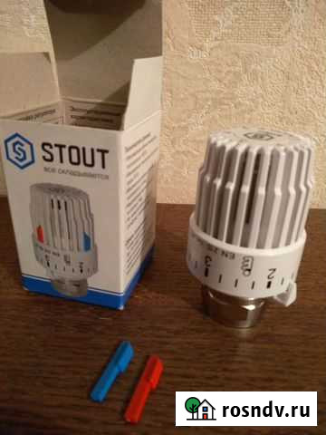 Терморегулятор Stout для батареи отопления Москва - изображение 1