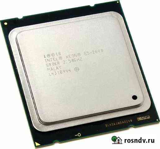 Процессор xeon e5 2640 на сокет lga 2011 Воронеж
