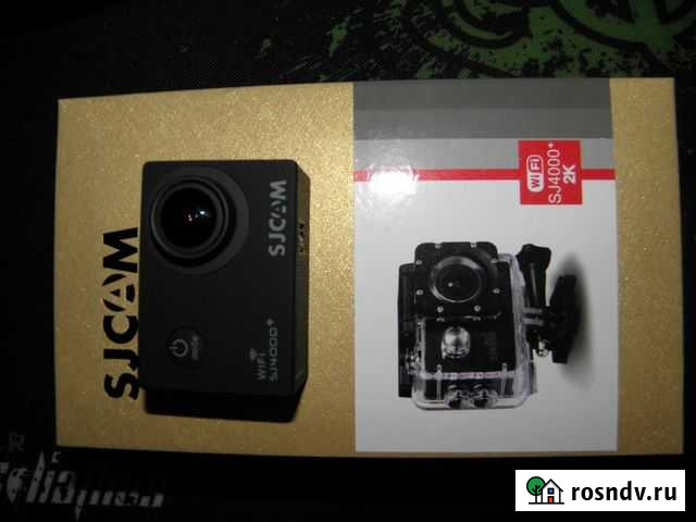 Экшн камера sjcam SJ4000+ wifi оригинал Тамбов - изображение 1