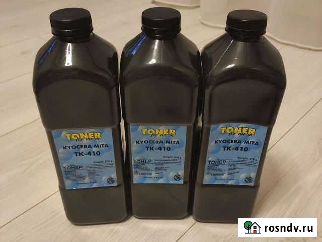 Тонер Kyocera mita TK-410 3 штуки Казань - изображение 1