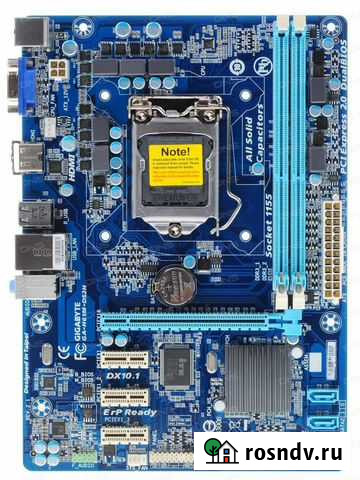 Материнская плата сокет 1155 Саратов - изображение 1