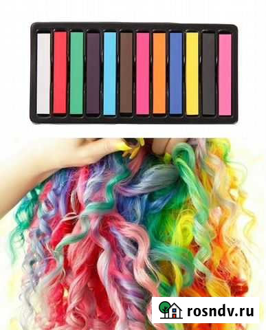 Мелки / пастель для волос. Наборы 4 и 24 штуки Казань - изображение 1
