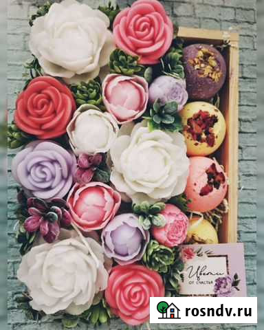 Букет из мыла ручной работы Брянск - изображение 1