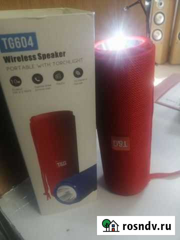 Колонка Bluetooth фонарик Хабаровск - изображение 1