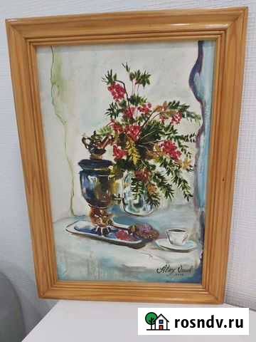 Картина маслом на холсте Иркутск - изображение 1