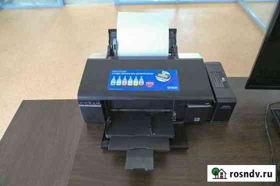 Принтер струйный epson L805 цветной, цвет: черный Златоуст
