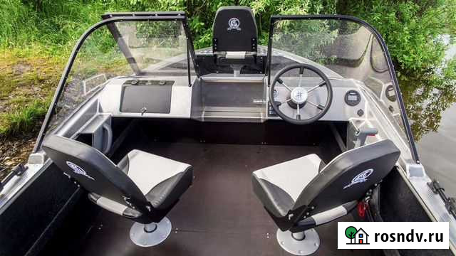 Алюминиевая моторная лодка «Триера 431 Fish» Красноярск - изображение 1