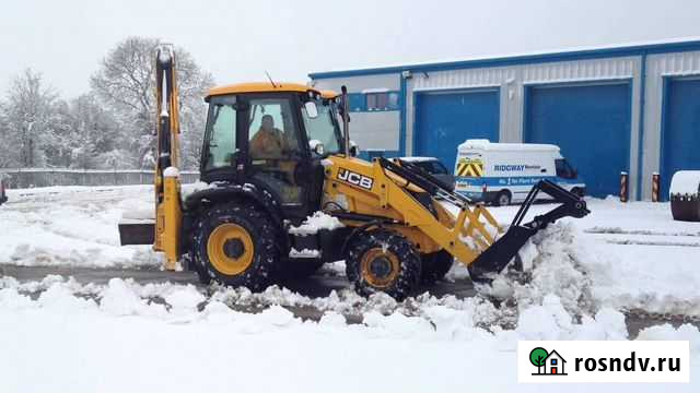 Уборка снега экскаватором-погрузчиком 3CX Иваново - изображение 1