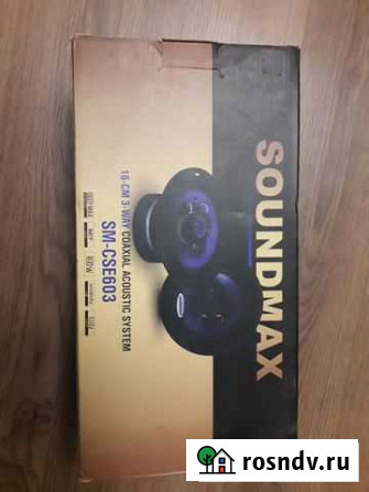 Продам бюджетные колонки в авто- SaundMax Усть-Донецкий - изображение 1