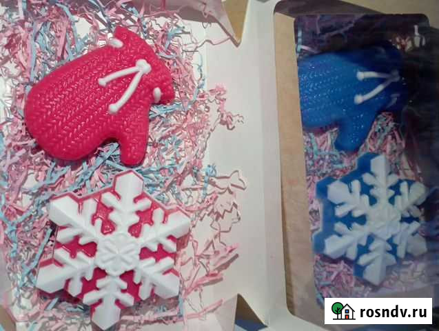 Подарок на новый год мыло ручной работы Челябинск - изображение 1