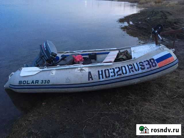 Лодка Солар 330 с мотором Ангарск - изображение 1