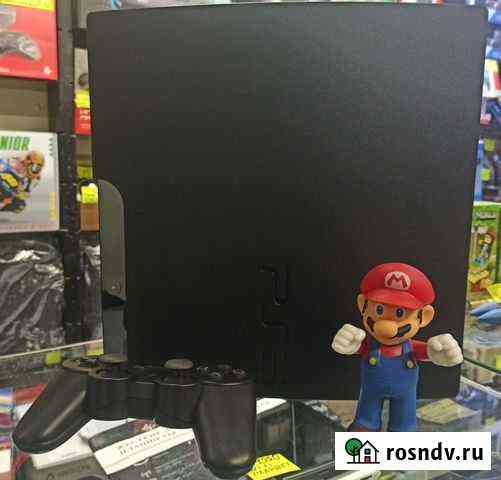 Sony PS3 Slim с прошивкой до 320GB + игры в Марио Иваново