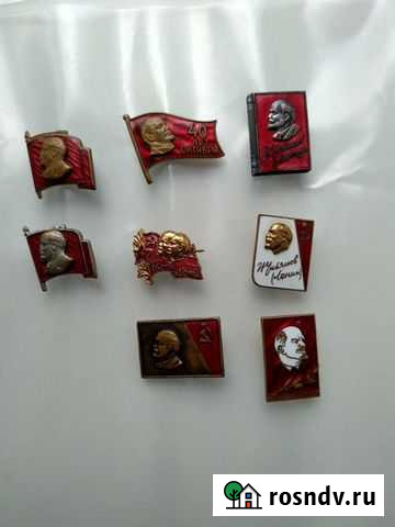 Значки 6 фото + лом Пенза - изображение 1