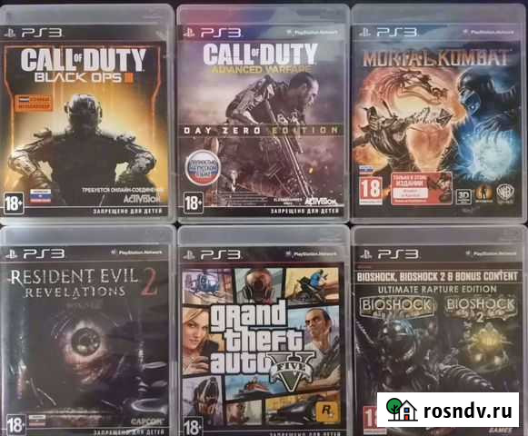 Диски на Ps3 (от 600) Белгород - изображение 1