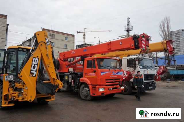 Аренда автокрана вездеход, экскаватора погрузчика Владимир - изображение 1