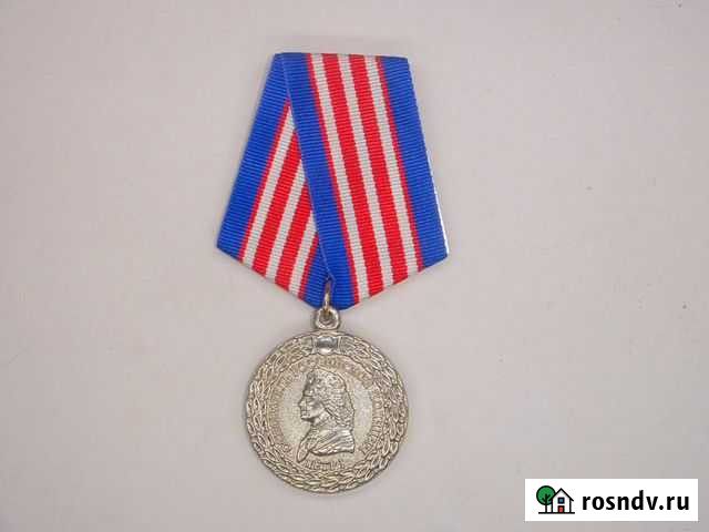 Медаль 300 лет российской полиции Санкт-Петербург - изображение 1