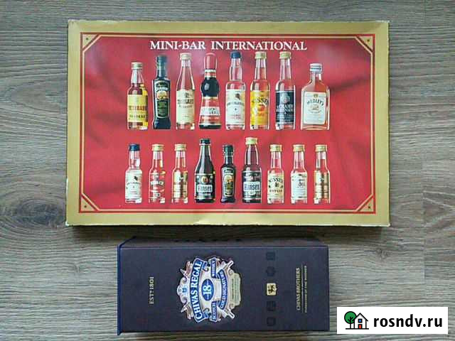 Мини бутылочки мини-бар коробка Chivas виски Новороссийск - изображение 1