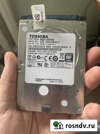 Жесткий диск 2.5 hdd 500gb гб gab для ноутбука или Старый Оскол - изображение 1