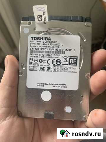 Жесткий диск 2.5 hdd 500gb гб gab для ноутбука или Старый Оскол - изображение 1