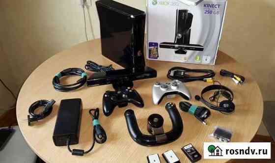 Xbox 360 прошит 250 GB + 45 игр Fifa 19 GTA V Уфа