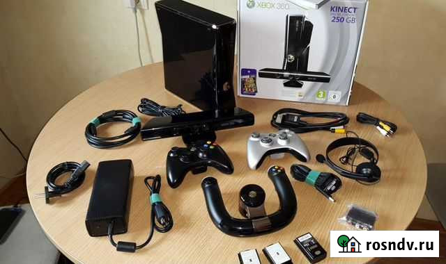 Xbox 360 прошит 250 GB + 45 игр Fifa 19 GTA V Уфа - изображение 1