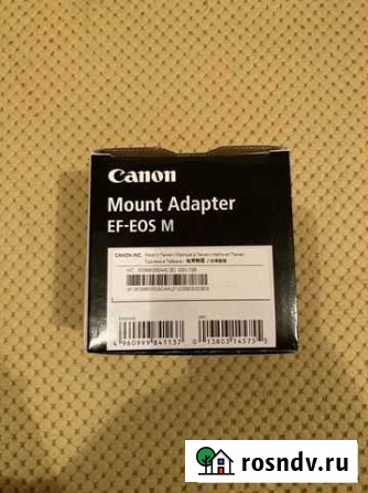 Адаптер canon EF-EOS M Ижевск - изображение 1