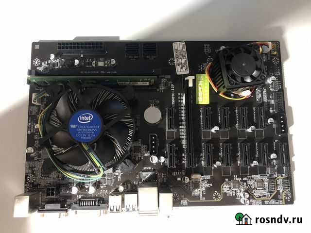 Материнские платы на 12 видеокарт Краснодар - изображение 1