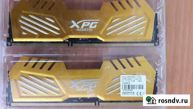 Adata DDR3 16 GB 2400 MHz Тольятти - изображение 1