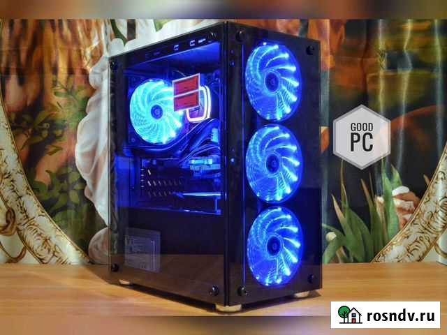 Игровой пк/системный блок с водяным охлаждением Славянск-на-Кубани - изображение 1