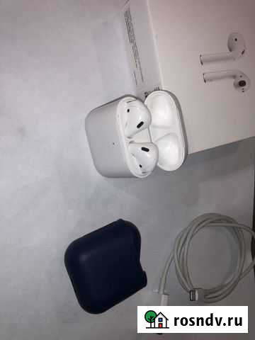 Беспроводные наушники apple airpods 2 оригинал Брянск - изображение 1