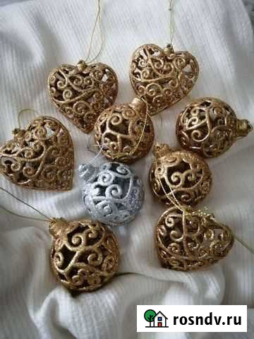 Ёлочные игрушки (9шт) Новозыбков - изображение 1