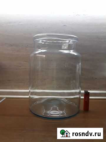 Стеклянная банка прошлого века Огромная Воронеж - изображение 1