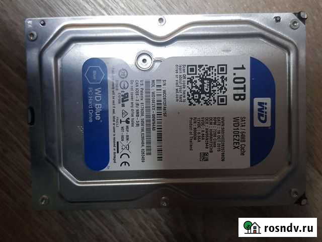 Жесткий диск 1 тб wd Мурманск - изображение 1