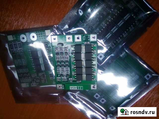Зарядное с BMS 3S/4S 40А для Li-ion 18650 Супонево - изображение 1