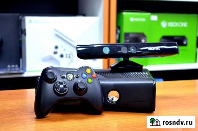 XBox360 250gb Freeboot (прошитый + 30игр) Барнаул - изображение 1