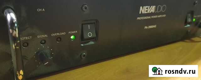 Усилитель neva PA2000AG Челябинск - изображение 1