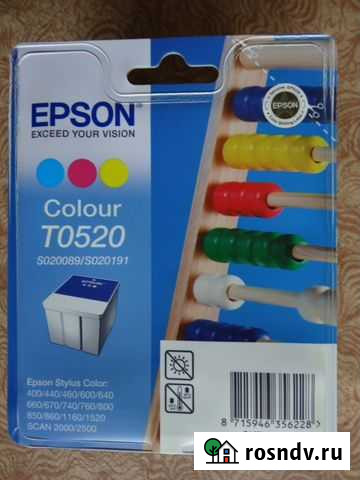 Картридж цветной для epson stulus color Омск - изображение 1