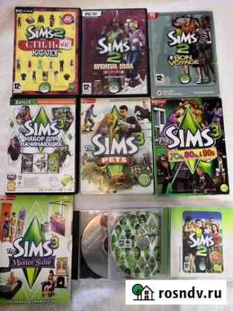 Компьютерные игры диски для пк Sims Воронеж