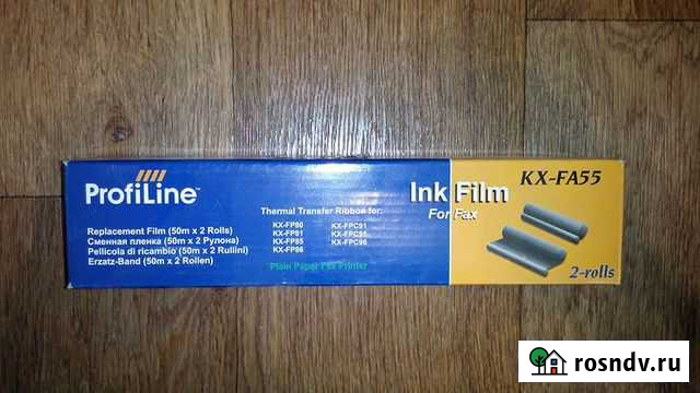 Продам термопленку Panasonic KX-FA55 (2шт) Хабаровск - изображение 1