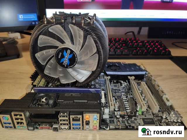 Материнская плата Sabertooth X79, i7 4820k, 16Gb Калининград - изображение 1