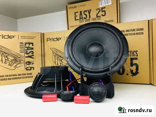 Компонентная акустика Pride Easy 6,5 Калининград - изображение 1