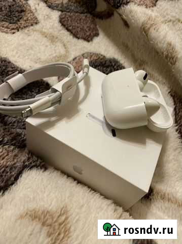 Airpods Pro оригинал с чеком Тверь - изображение 1