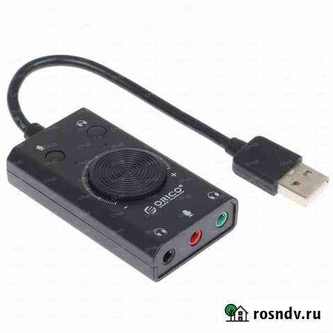 Внешняя USB-звуковая карта orico SC2-BK Санкт-Петербург