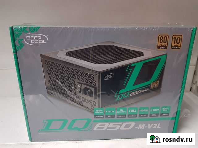 Блок питания deepcool Quanta DQ850-M-V2L 850W gold Челябинск - изображение 1