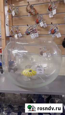 Аквариум круглый 17 л Астрахань - изображение 1