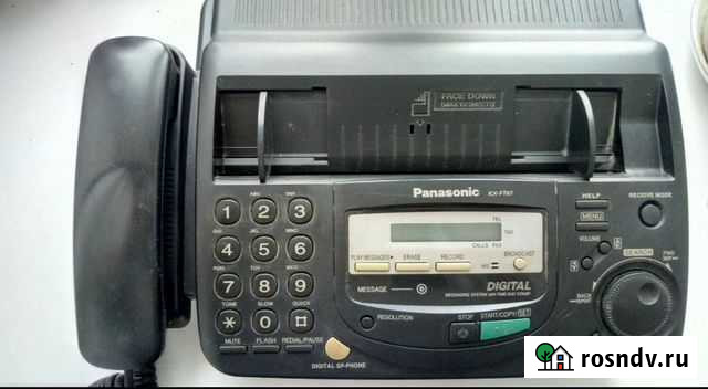 Факс Panasonic KX-FT Екатеринбург - изображение 1