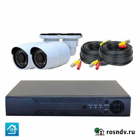 Комплект видеонаблюдения PST AHD-K02CX Калининград - изображение 1
