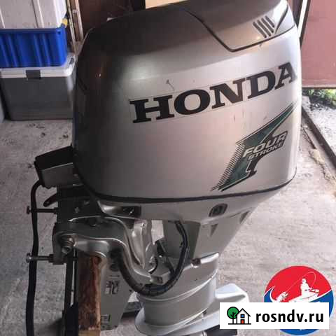 4-тактный лодочный мотор honda 30 Томск - изображение 1
