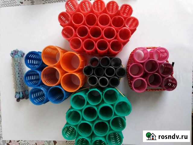 Бигуди из пластмассы различного диаметра Новосибирск - изображение 1